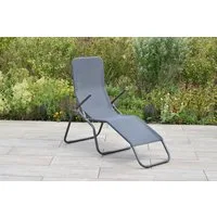 MERXX Wellnessliege XXL, 1 St., extragroße Liegefläche von ca. 205x55 cm und extrahohe Sitzhöhe