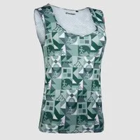 Freisein Project Funktionsshirt AllSportsTop Elastisches, schnell trocknendes Funktions-Top mit Allover-Print