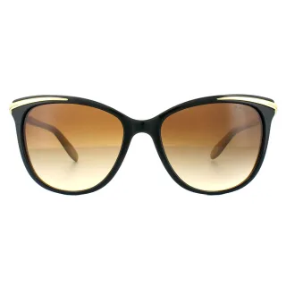 Lunettes de soleil Ralph by Ralph Lauren Cat Eye Femme Noir Marron dégradé