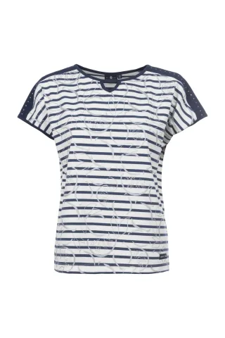 squesto - Shirt 1/2 ocean blue - Gr. - 44