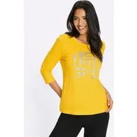 Sieh an! T-Shirt 3/4-Arm-Shirt 3/4-Arm