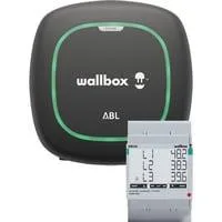 E-Mobility Wallbox Pulsar Solar Bundle 11kW, mit Ladekabel schwarz, 3-phasig, WLAN, Bluetooth, Energiezähler