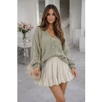 Worldclassca Sommerrock Worldclassca Sommerrock Mini Rock Hohe Taille Volants Blickdicht Neue Kollektion - Stilvolle und gemütliche Mode für Damen