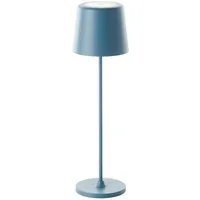 Brilliant LED Tischleuchte Kaami - mobile LED Außen Tischlampe, Dimmfunktion, mehrere Helligkeitsstufen, LED fest integriert, Warmweiß, mobile LED Außen Tischlampe, 37 cm, 310 lm, Touchdimmer, USB