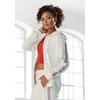 H.I.S Kapuzensweatjacke mit seitlichem Tapestreifen