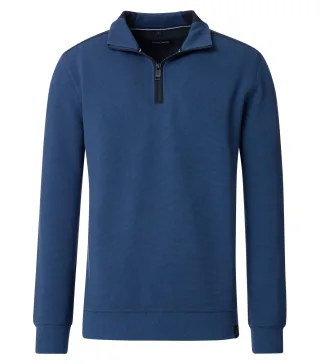 CASAMODA - Sweattroyer aqua bis petrol - Gr. - 3XL