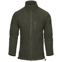 Helikon-Tex Fleecejacke ALPHA Tactical Jacket - Grid Fleece - Olive Green
