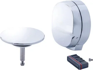 Duravit Ausstattungsset für Ab- und Überlaufgarnitur mit Zulauf Badewanne 792524000001000