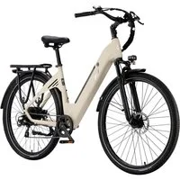 Vankel E-Bike Cityrad 28 Zoll E-Bike 250W 52Nm 120km Reichweite Elektrofahrrad 648Wh Akku, 7 Gang, Heckmotor, 648 Wh