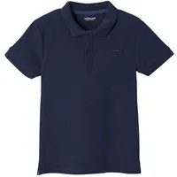 vertbaudet Poloshirt Jungen Poloshirt, kurze Ärmel Stickerei