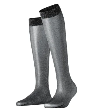 FALKE - FALKE Glitter KH 30 DEN Damen silver - Gr. - 36.5