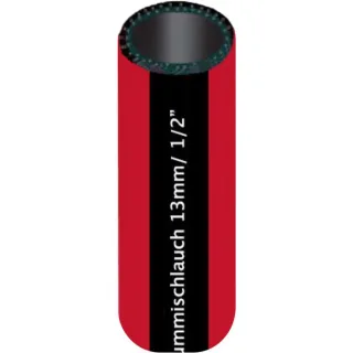 Ewuaqua Gummi-Wasserschlauch iRubber 76093 Gartenschlauch, 1/2", 25 m Schlauch, 20 bar