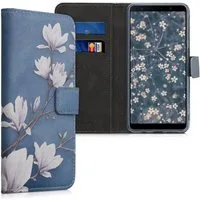 kwmobile Etui Wallet Case für Samsung Galaxy A7 (2018), Hülle mit Ständer Kartenfächer - Handyhülle