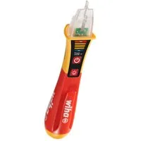 Wiha Spannungsprüfer (43797), 12 - 1.000 V AC, mit Taschenlampe, inkl. Batterien