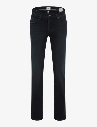 Brax Herren Five-Pocket-Hose Style CADIZ ROYAL BLUE BLACK, denim dunkelblau, Gr. 40/32
