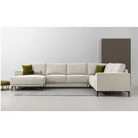 OTTO home Wohnlandschaft OLAND Struktur fein U-Form, XXL, B: 342 cm, Skandi-Design