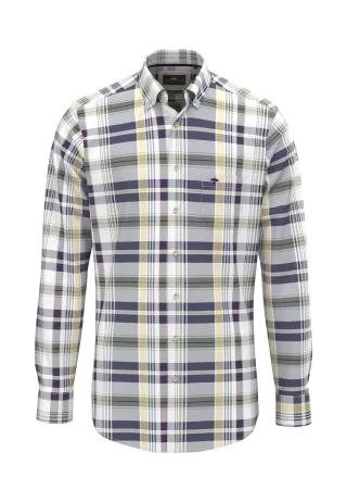 FYNCH-HATTON - Colorful Check, B.D., 1/1 aubergine - Gr. - M