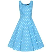 Hearts & Roses London A-Linien-Kleid Marlene Polka Dot Gepunktet Vintage Retro 50er