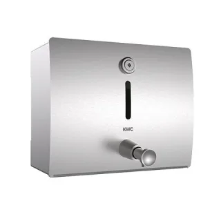 KWC Aquarotter Seifenspender, STRATOS, Edelstahl, Aufputz, 186x154x150 mm, 3600008892 3600008892