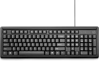 HP 100 Tastatur | 2un30aa#abd | Volle Größe (100%) - Kabelgebunden