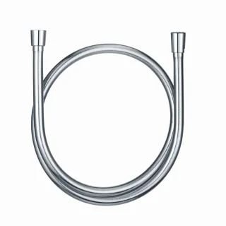 Kludi SUPARAFLEX SILVER Brauseschlauch L Metalleffekt, konischen Muttern chrom, 6107205-00 6107205-00