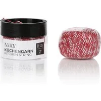 Vaily Küchengarn Bratenschnur Grillschnur 2er Pack mit Box Küchengarn, 200,00 m, Hitzebeständig