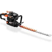 FUXTEC Benzin-Heckenschere FX-MH123ECO, 25.4ccm, 90° drehbarer Griff, 60 cm Schwertlänge, leichtgewichtig