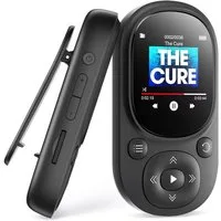 KINSI MP3 Player Bluetooth 5.3 64GB, Sport Musikplayer mit TFT Display MP4-Player (64 GB, Bluetooth, Unterstützt bis 128GB TF Karte, mit unabhängiger Lautstärketaste)