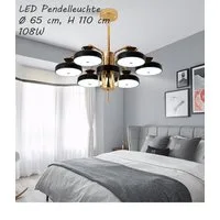 Eurohandisplay LED Deckenleuchte LED Deckenleuchte E14 Leuchtmittel inkl Lichtfarbe warmweiß kaltweiß, LED wechselbar, Warm bis Kaltweiß, Lichtfarbe einstellbar mit Lichtschalter