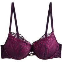LIPSY Push-up-BH Lipsy Geo Spitzen-BH mit dreifacher Hebewirkung (1-tlg)