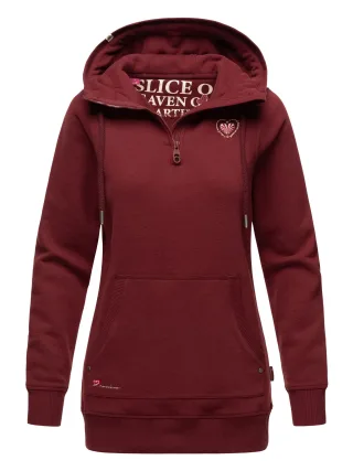 Navahoo Damen Longsleeve Hoodie Zauberelfe – Lang & Kuschelig