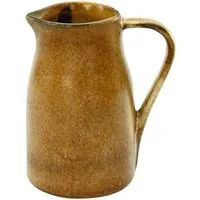 CreaTable Wasserkrug Sahara, Kännchen, Karaffe, aus hochwertigem Steinzeug, 0,4 Liter