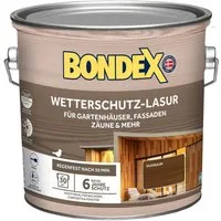 Bondex Holzschutzlasur BONDEX Wetterschutz-Lasur für Aussen, Holz-Schutz, UV-Schutz
