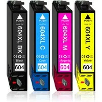 Druckerparadies 4er Pack Druckerpatronen 604 604XL kompatibel mit Epson XP-3205 Tintenpatrone (4-tlg)
