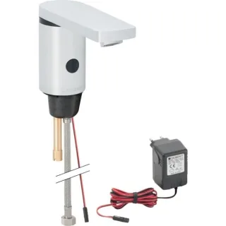 Geberit HyTronic186 Waschtisch-Armatur Infrarot/Netz berührungslos Kalt-/Mischwasser 116136211
