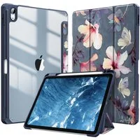 Fintie Tablet-Hülle für iPad Air 11'' M4/M3/M2(2026/2025/2024), iPad Air 5/4 Gen 2022/2020 10.9 Zoll, mit Stifthalter, Hülle mit transparenter Hartschale auf der Rückseite
