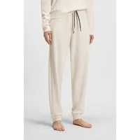 BOSS Relaxhose CP Stripe_Pants Cuff mit kontrastfarbener Kordel