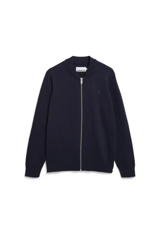 Armedangels - AGAAMON KNIT JACKET night sky - Gr. - XL