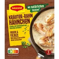 MAGGI Saucen, Maggi Fix für Kräuter Rahm Hähnchen mit natürlichen Zutaten 35g