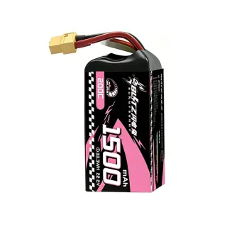 BLITZBUNNY 22.2V 1500mAh 200C 6S LiPo Battery XT60 plug for RC Drone