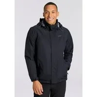 CMP Regenjacke MAN JACKET SNAPS HOOD atmungsaktiv, wasserdicht, winddicht, mit abnehmbarer Kapuze