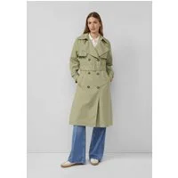 s.Oliver Trenchcoat Outdoor-Mantel Leichter Trenchcoat aus Lyocell