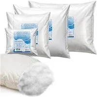 Feluna Kissenfüllung Flauschige Polyesterfüllung–Kissen, Kuscheltiere, Sitzsäcke & Polster, Füllwatte für Kissen, Stofftier- & Bastelwatte