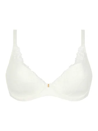 Chantelle Lingerie - Orangerie Dream Tief ausgeschnittener T-Shirt-BH milk - Gr. - 85 B