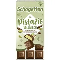 Schogetten Schokolade, Trumpf Schogetten Selection Pistazie Vollmilchschokolade Packung 100g