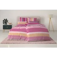OTTO home Bettwäsche Elvea, Linon, 2 teilig, in Gr. 135x200 oder 155x220 cm, 100% Baumwolle, Streifen