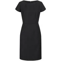 HECHTER PARIS Etuikleid HECHTER PARIS Corporate Kleid Tailored Modern Fit Schwarz