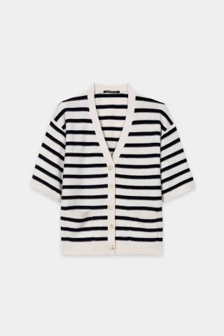 Luisa Cerano - Jacken indoor Weiblich navy blue / cream - Gr. - 36