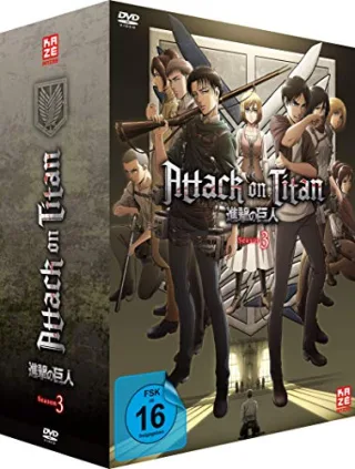 Attack on Titan - Staffel 3 - Gesamtausgabe - [DVD]