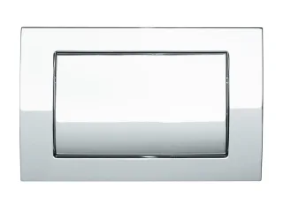 Mepa WC-Betätigungsplatte MEPA Cube S/S Zinkdruckguss Glanzchrom, 420748 420748